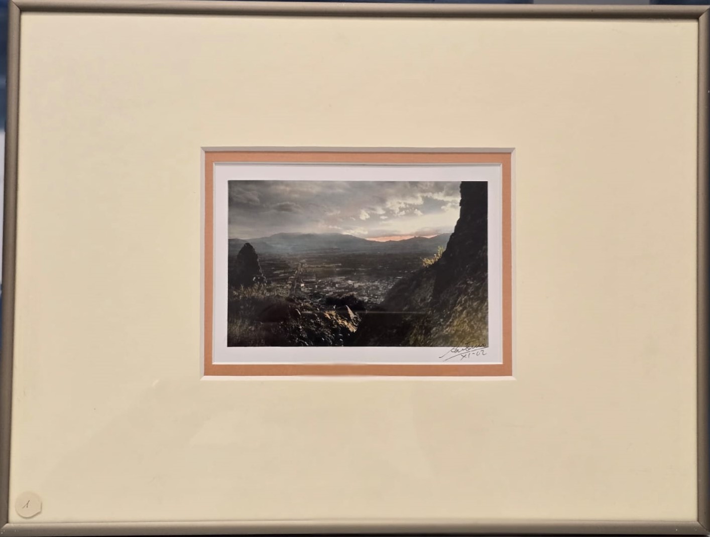 Pictografía 17 Vista desde Castillo de Mula